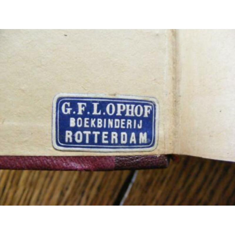 Boek uit bib Holland Amerika Lijn SS Roterdam Occultisme