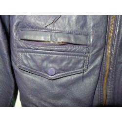 Pepe jeans leren jas meisjes