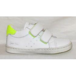 SHOESME maat 23 klitteband sneaker wit/geel gratis verzenden