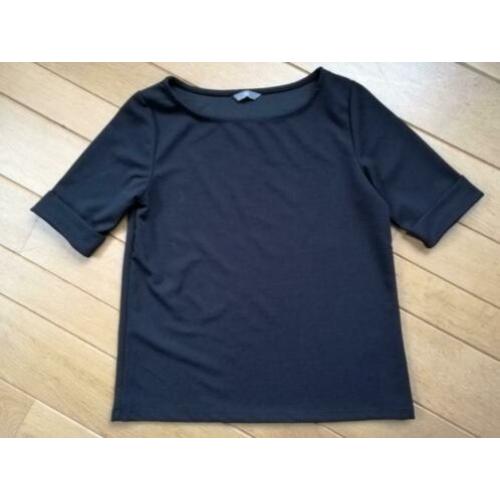 T- shirt bloes zwart maat 40 - nieuw -