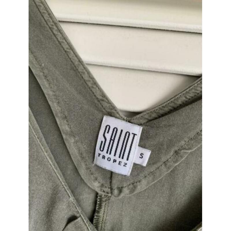 Saint Tropez groen jurkje *vlekje