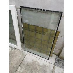 Dubbel glas verschillende maten