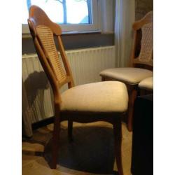 4 Zeer nette eiken eetkamer stoelen - Oisterwijk - goede zit