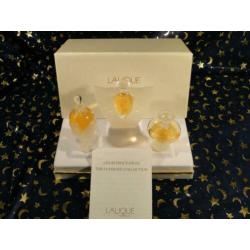 Lalique Jaarstukken 3 x pure parfum miniatuur