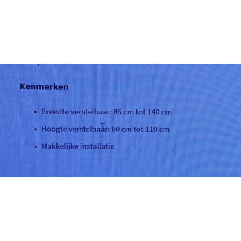 Verstelbaar honderek nieuw