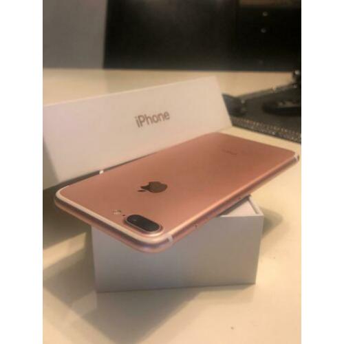 Iphone 7 plus 32gb rose gold zo goed als nieuw met bon
