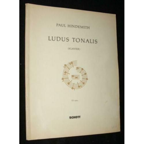 Paul Hindemith - Ludas Tonalis (Klavier) - ED 3964 - Schott