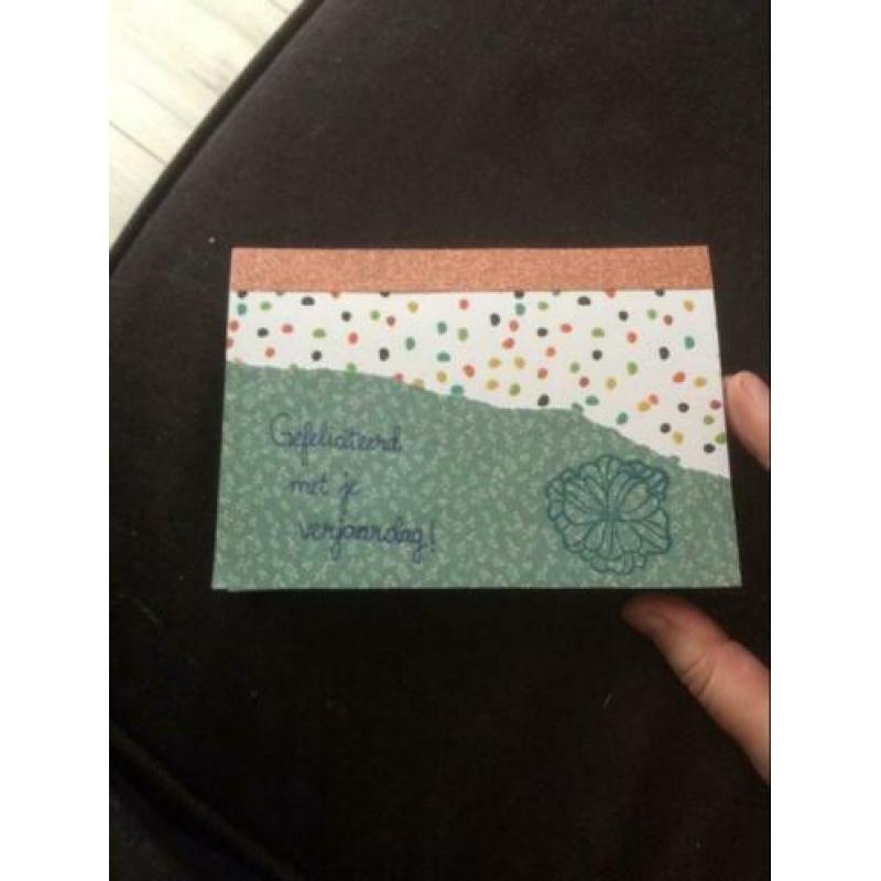 5 kaarten met diverse thema’s in bullet journal-stijl; set H