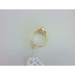 Ring goud met parel / Z6171