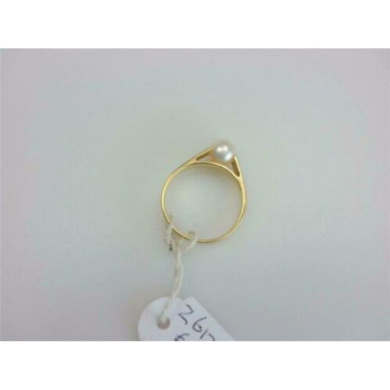 Ring goud met parel / Z6171
