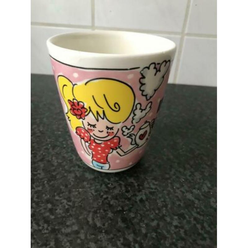 Bijna NIEUW: BLOND AMSTERDAM mok, I’M IN LOVE