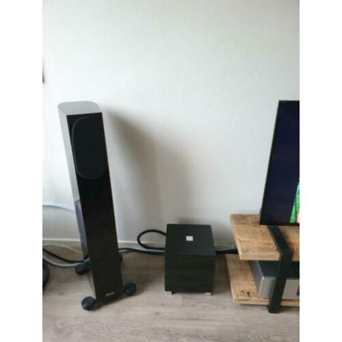 Rel T5 Hoogglans Zwart