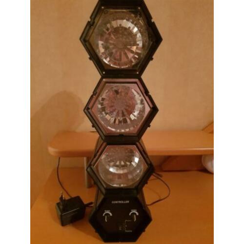 Party Funlights discolamp met regelaar en lichtorgel