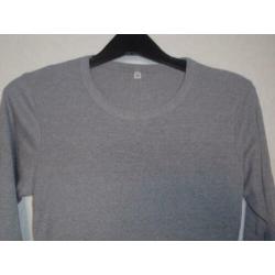 Maat m - grijs lange mouw tshirt