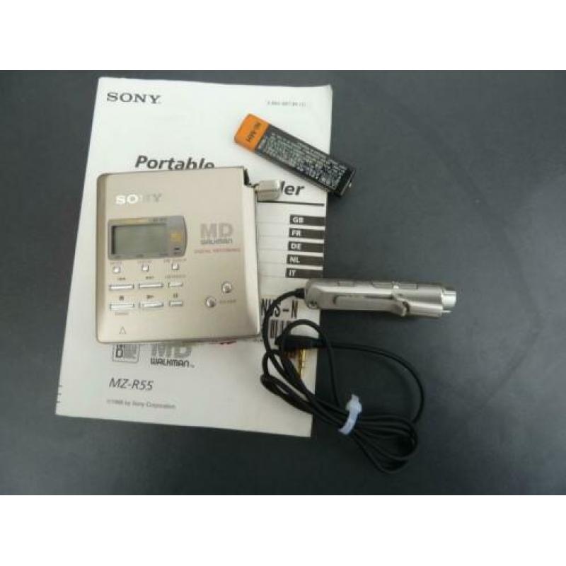 sony minidisc recorder