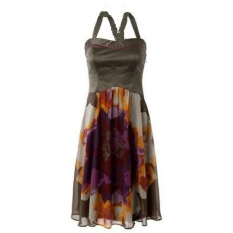 Leuke bloemenjurk van Steps met grote bloem, maat 36