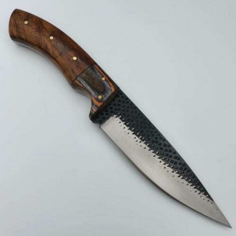 Cabon Staal Hunter Jachtmes Handgemaakt Vaststaand mes