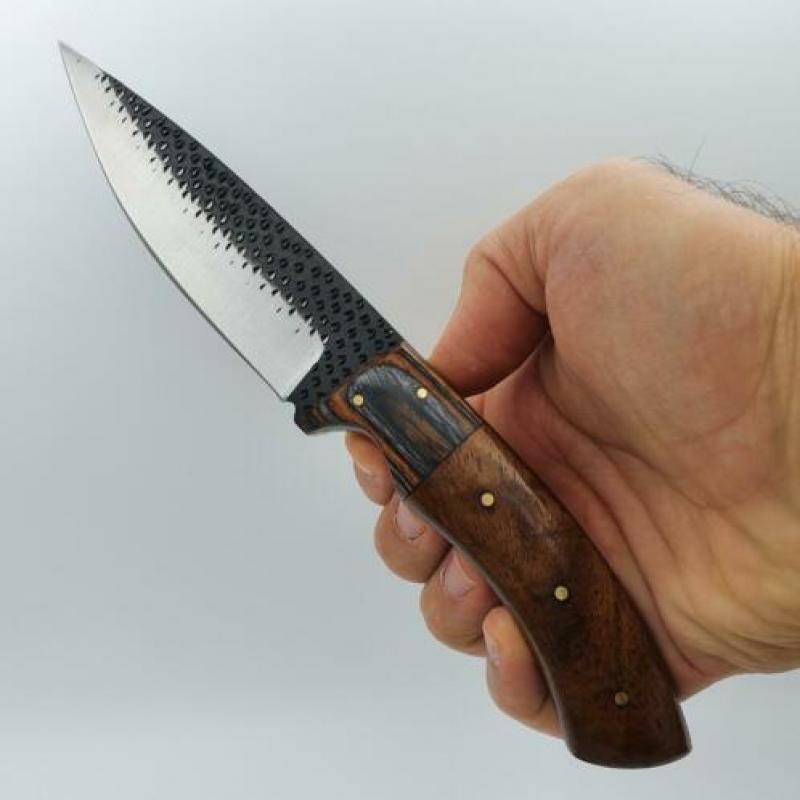 Cabon Staal Hunter Jachtmes Handgemaakt Vaststaand mes