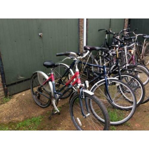 Tekoop partij opknap fietsen 11 stuks €125,- euro