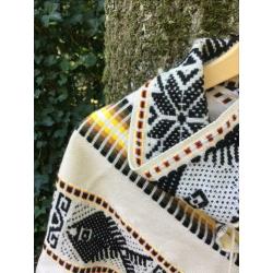 Prachtig vintage: mooie poncho in goede staat