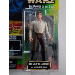 -40% Star Wars POTF FF Han Solo in Carbonite (Marie variant)