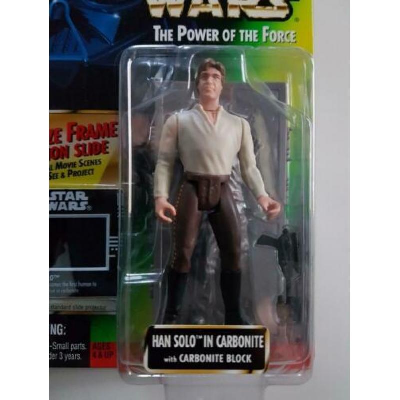 -40% Star Wars POTF FF Han Solo in Carbonite (Marie variant)