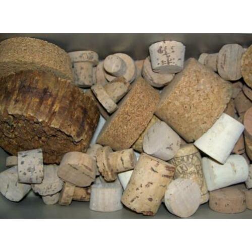 Verzameling 120 div. Decoratieve Kurken Kurk en 35 Lonten