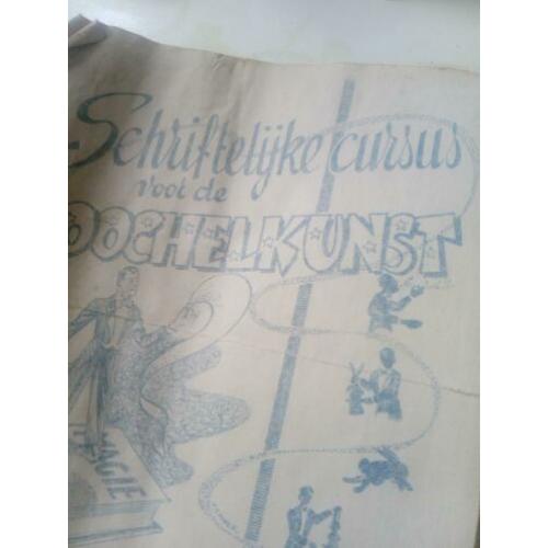 Schriftelijk cursus voor de goochelkunst