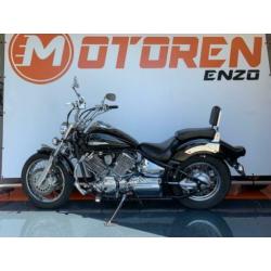 Yamaha xvs 1100 dragstar zwart weinig kkm pracht staat