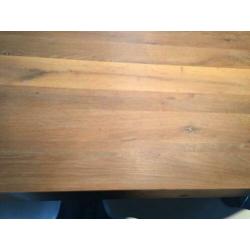 Eettafel massief hout 220 x 100