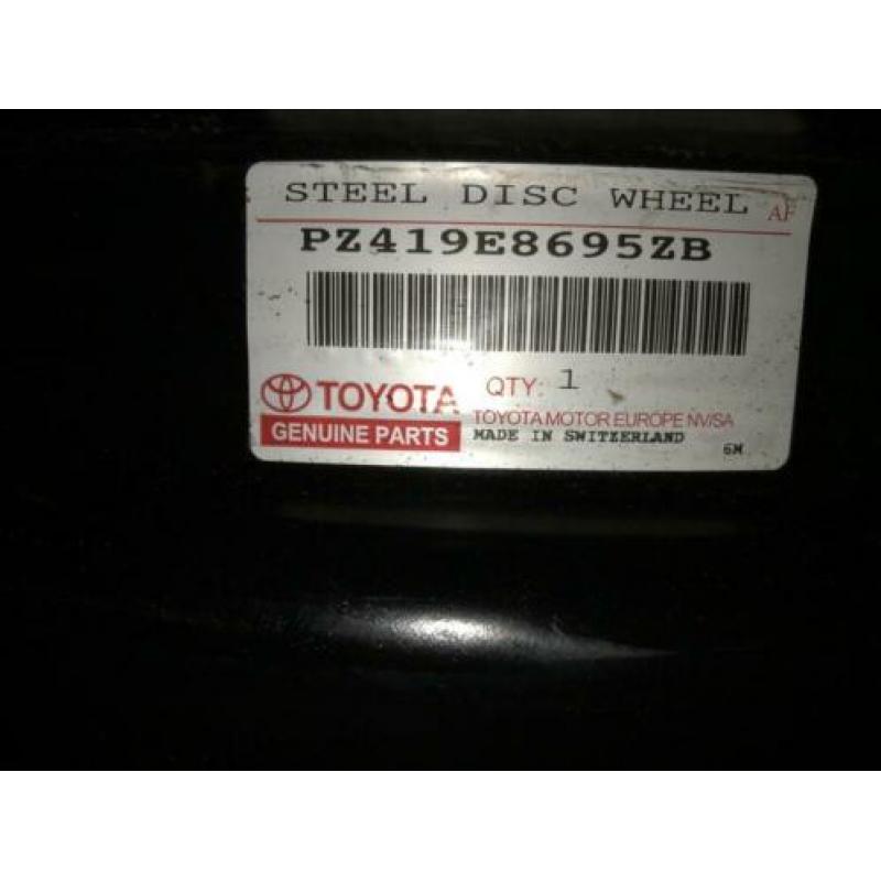 Stalen velgen 16 inch