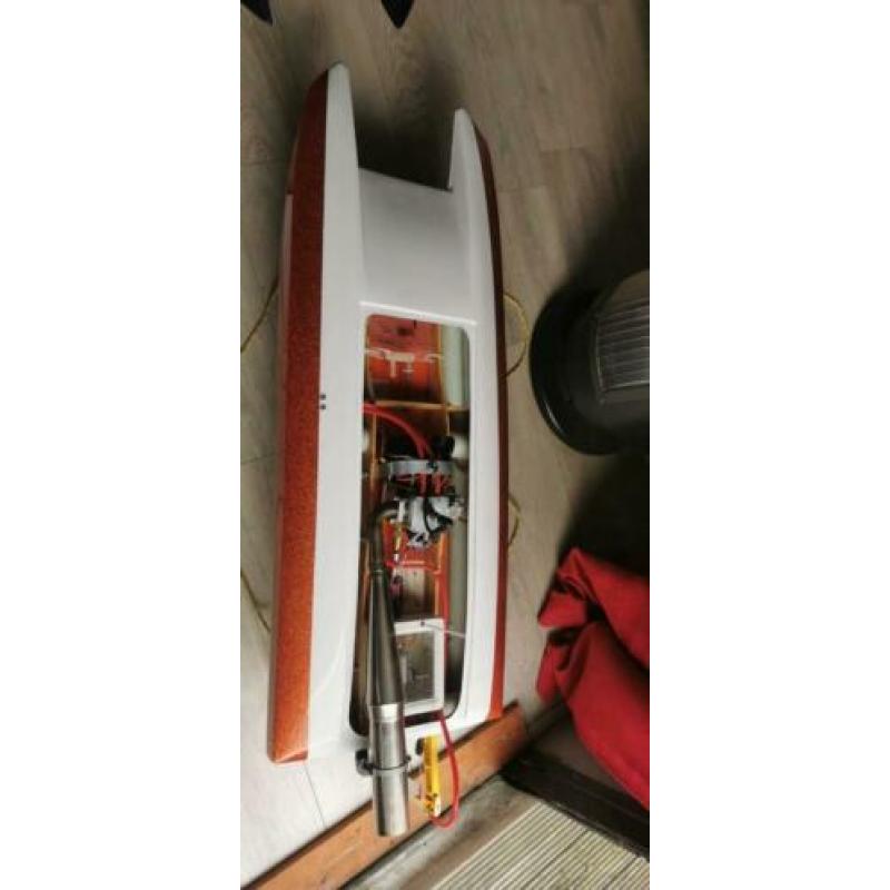 powerboat R42 catamaran zenoah rcmk quickdraw 26cc