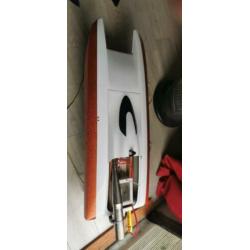 powerboat R42 catamaran zenoah rcmk quickdraw 26cc