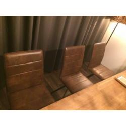 Eetkamerstoelen set van 6.