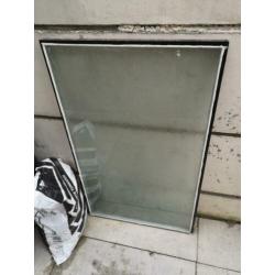 Dubbel glas verschillende maten
