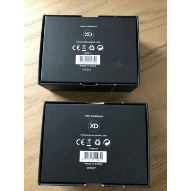 Swiss Peak TWS oortjes, Bluetooth, nieuw in doos