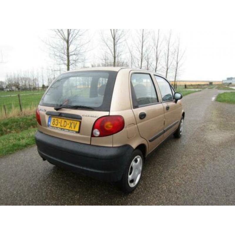 Daewoo Matiz 0.8 Pure 5 drs, origineel NL en NAP