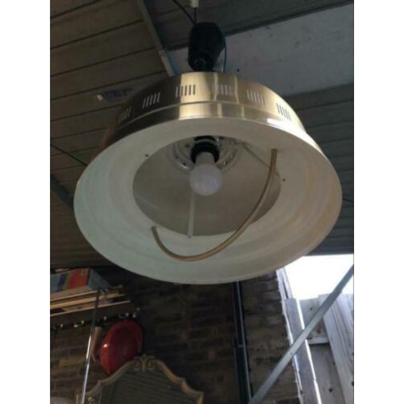 ?? koopje Vintage retro hanglamp koper
