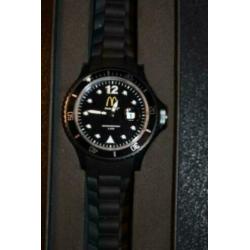 uniek nieuw horloge unisex zwart voorzien van mcdonald logo