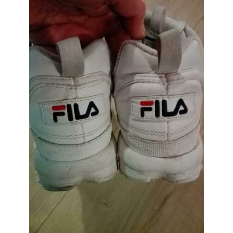 Fila sneakers wit leer mt 39