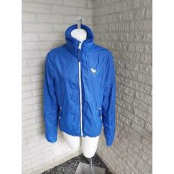 Blauwe jas van Abercombie&Fitch maat L