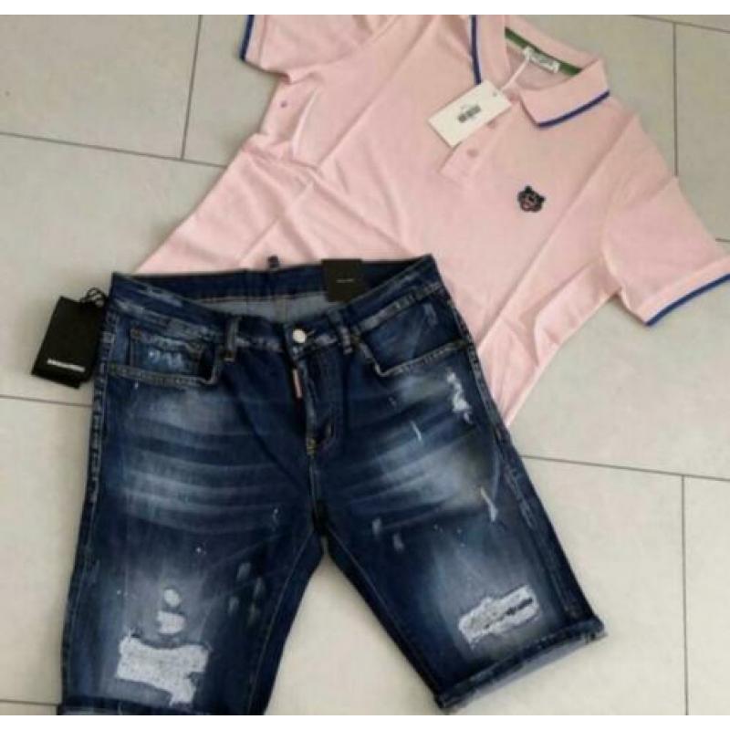 Partij shirts en polo’s 20 stuks dsquared, Valentino en meer