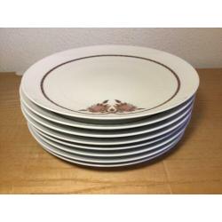 Rosenthal Romanze Orchid 8 ontbijtborden