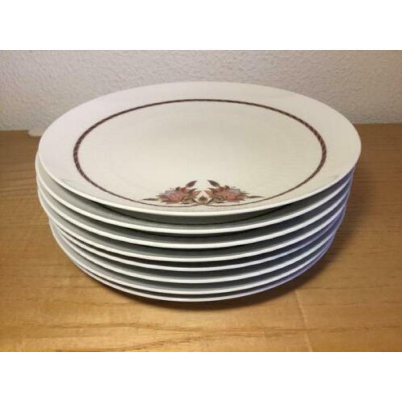 Rosenthal Romanze Orchid 8 ontbijtborden
