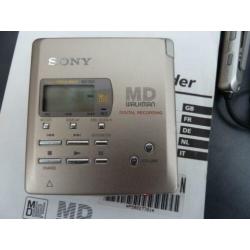 sony minidisc recorder