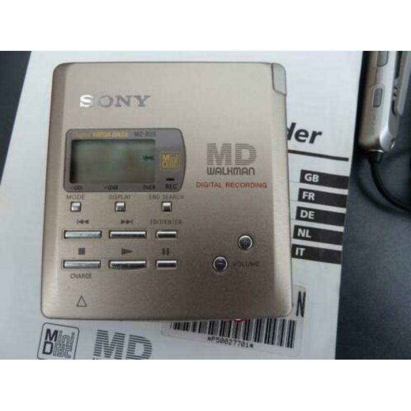 sony minidisc recorder