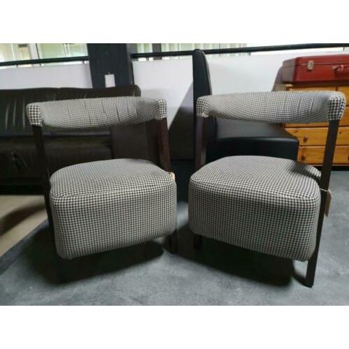 8 super leuke houndstooth clubfauteuils