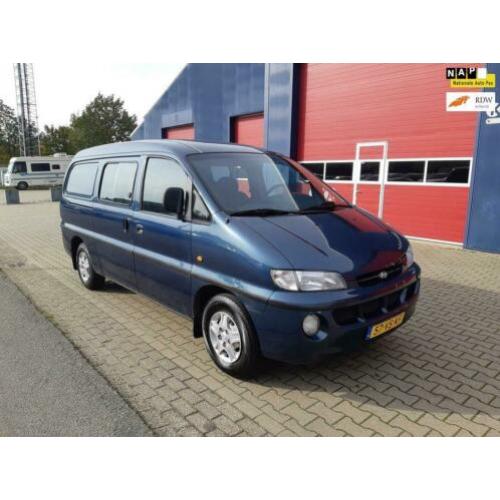 Hyundai H 200 2.5 DC lang 6 seater rolstoel vervoer