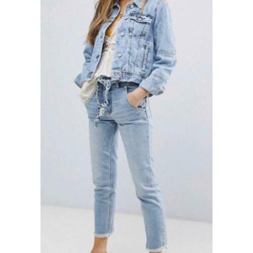 Free people jeans maat XS