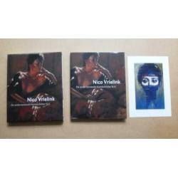 NICO VRIELINK ;gesigneerde litho/gesign boek;in cassette